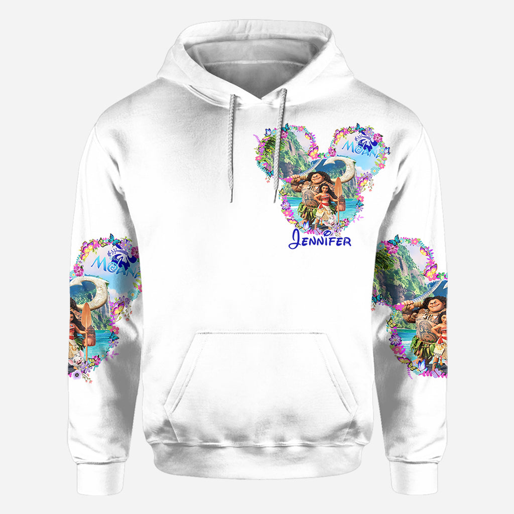 Personalized Moana All Over Shirt Custom Name Gift Idea All Over Shirt GradoCreations