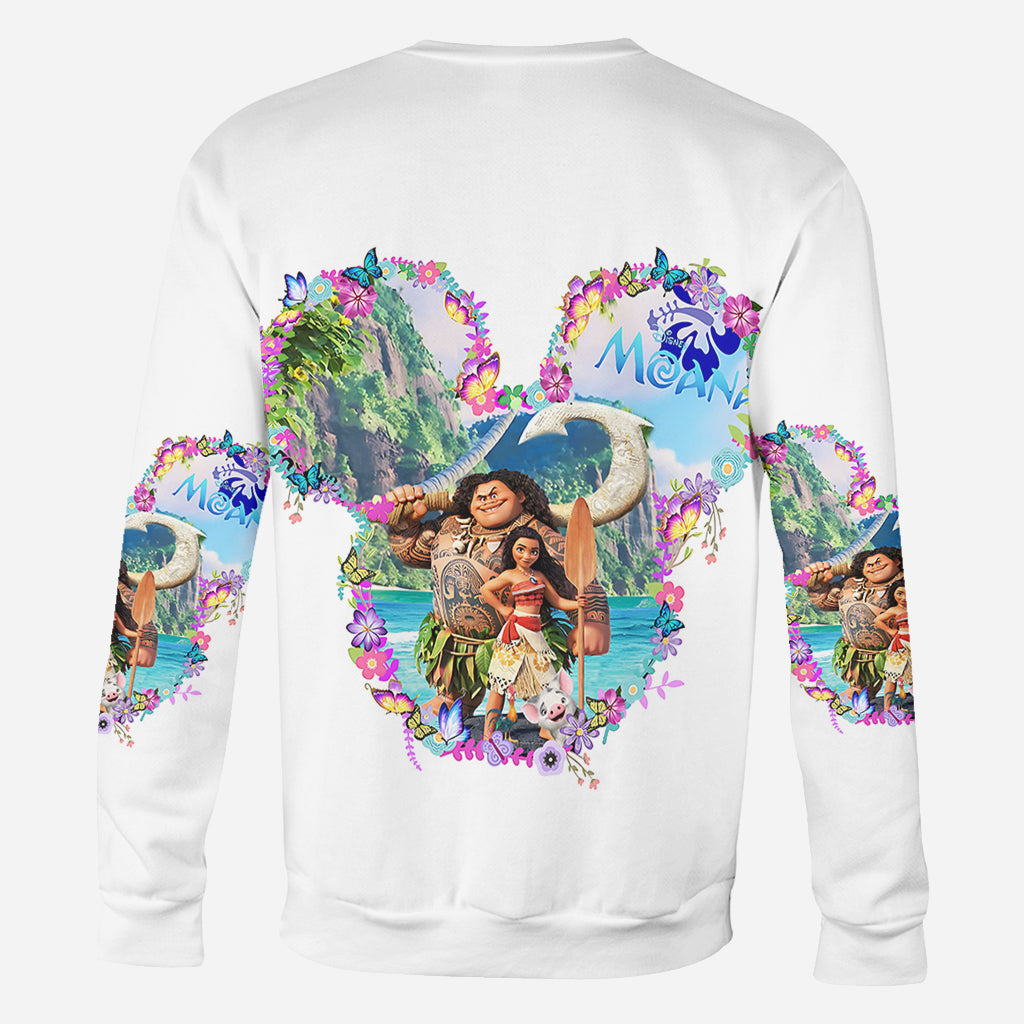 Personalized Moana All Over Shirt Custom Name Gift Idea All Over Shirt GradoCreations