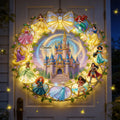 Personalized Princess LED Light Sign Custom Name Gift for Kids LED Light Acrylic Sign GradoCreations