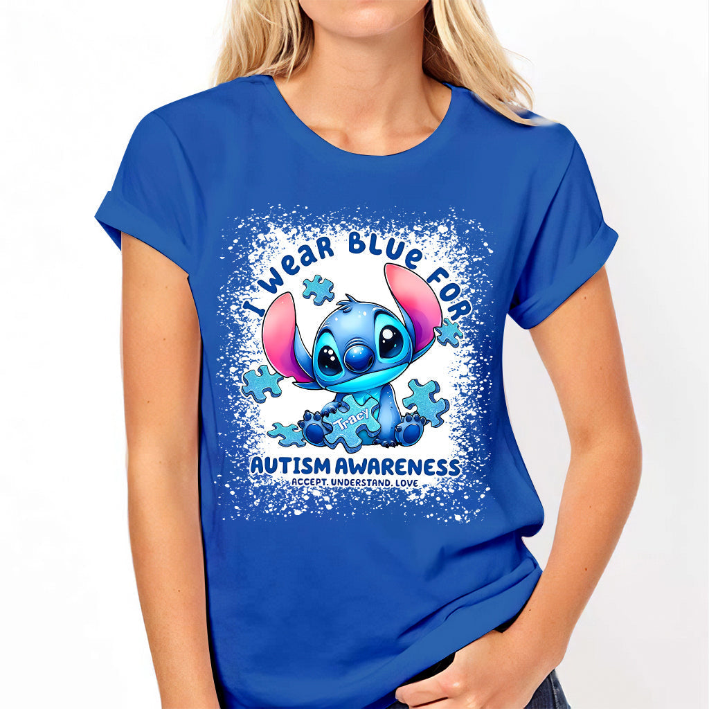 Personalized Autism Awareness T-shirt & Hoodie with Custom Name T-shirt & Hoodie GradoCreations