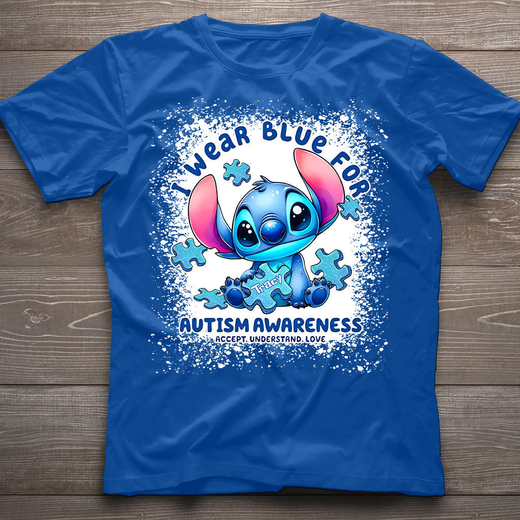 Personalized Autism Awareness T-shirt & Hoodie with Custom Name T-shirt & Hoodie GradoCreations
