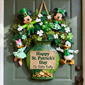 Personalized St. Patrick's Day Mouse Wood Sign Custom Family Decor Wood Sign GradoCreations