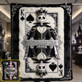 Personalized Nightmare Blanket Custom Name The Pumpkin King Gift Blanket GradoCreations