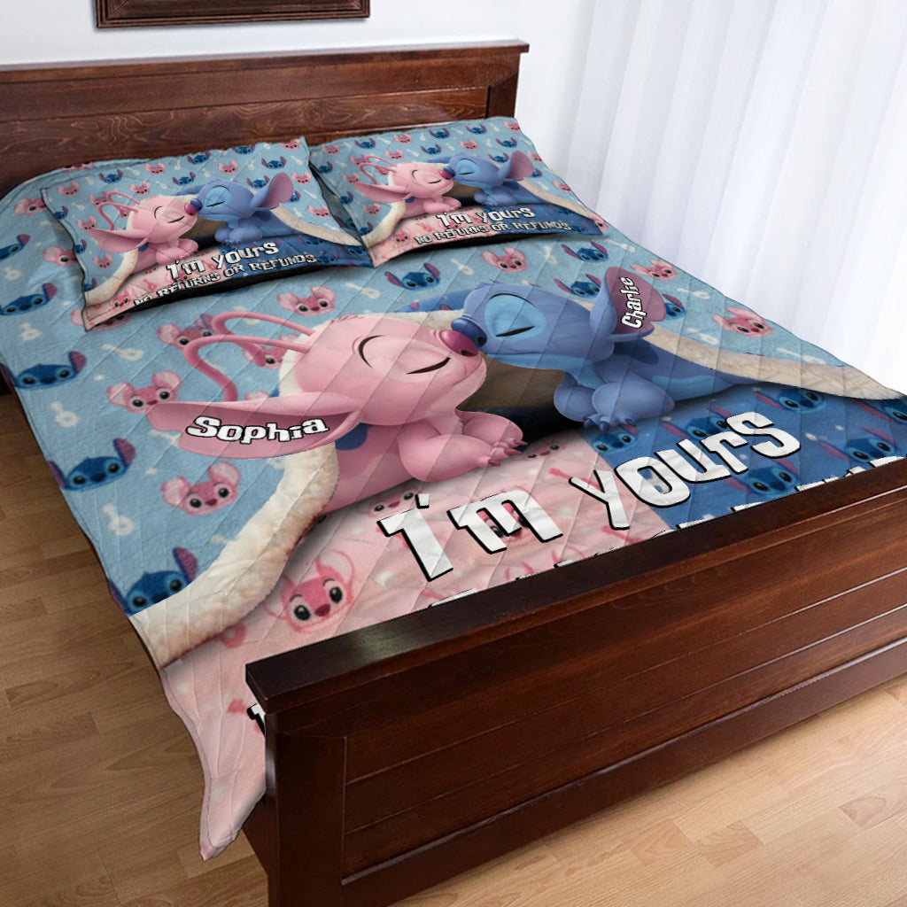 Personalized Ohana Quilt Set Custom Names Gift for Kids Quilt Set GradoCreations