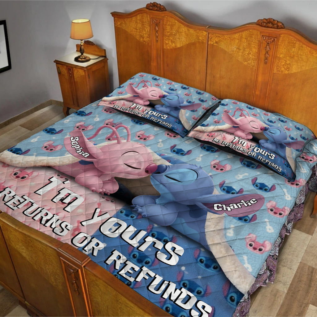Personalized Ohana Quilt Set Custom Names Gift for Kids Quilt Set GradoCreations