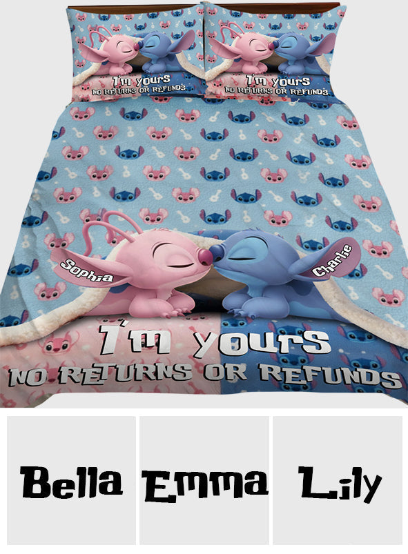 Personalized Ohana Quilt Set Custom Names Gift for Kids Quilt Set GradoCreations