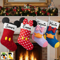 Personalized Mouse Shaped Christmas Stocking Gift for Kids Shaped Christmas Stocking GradoCreations