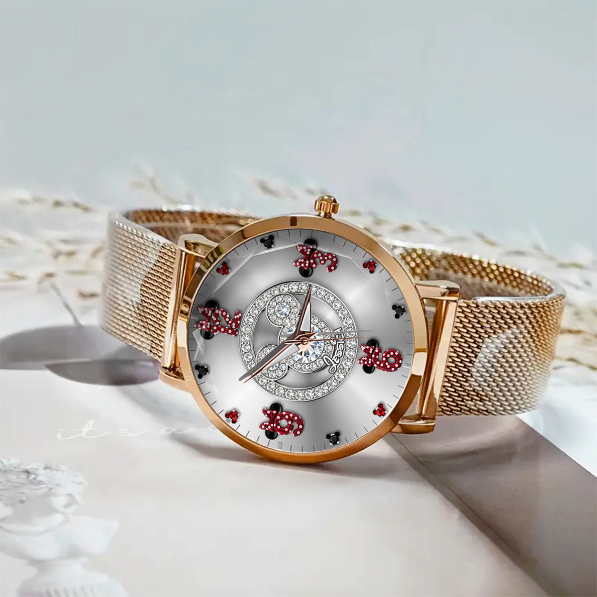 Personalized Disney Mickey Mouse Women Hand Watch Gift Women Hand Watch GradoCreations