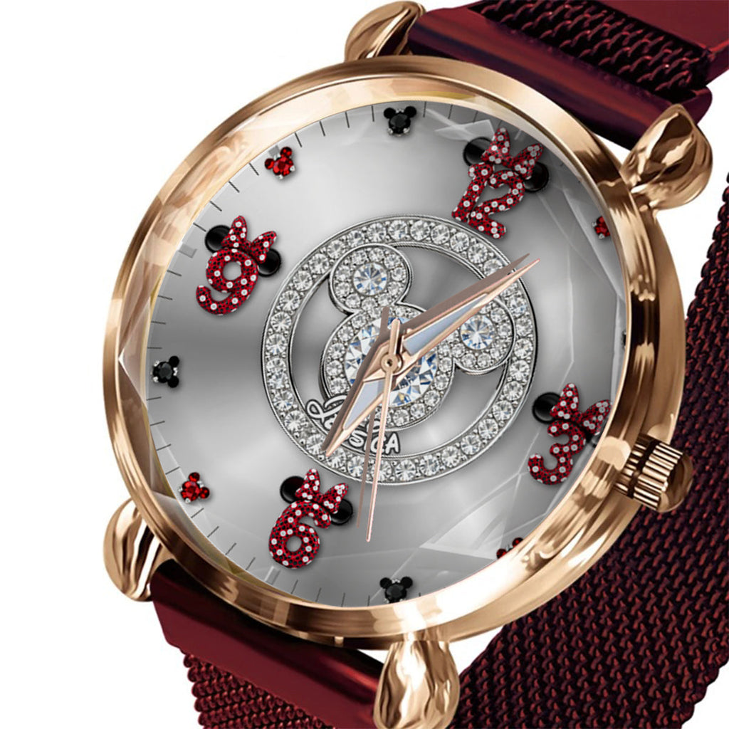 Personalized Disney Mickey Mouse Women Hand Watch Gift Women Hand Watch GradoCreations