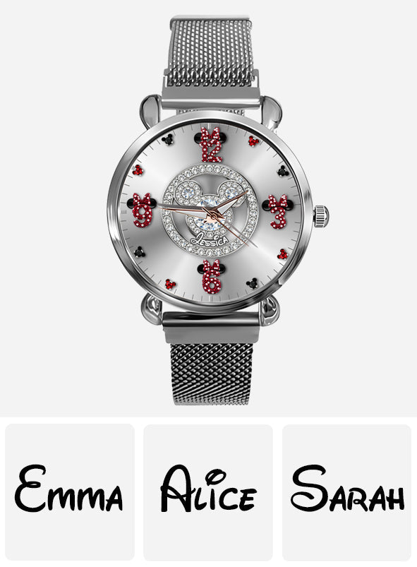 Personalized Disney Mickey Mouse Women Hand Watch Gift Women Hand Watch GradoCreations