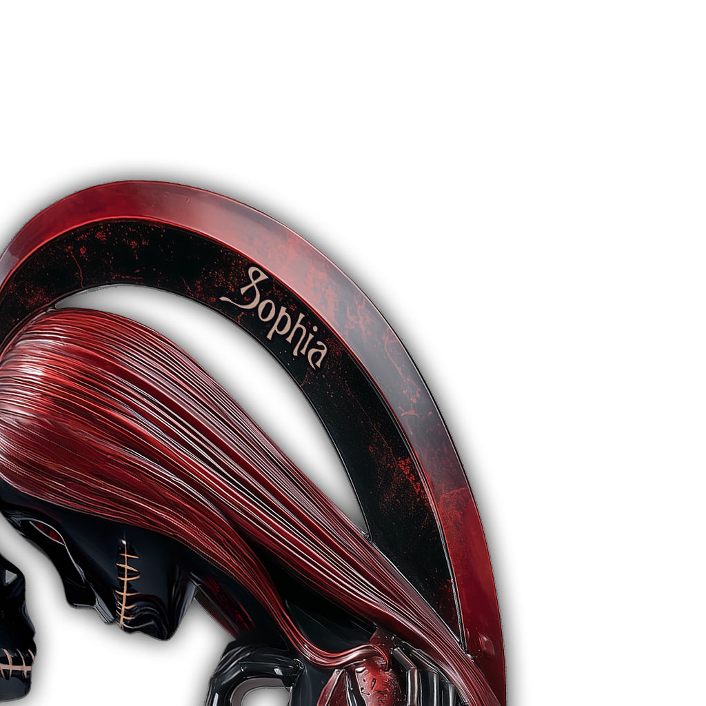 Personalized Till Death Do Us Part Cut Metal Sign for Couples Cut Metal Sign GradoCreations