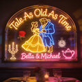 Personalized Neon LED Light Sign for Couples Custom Name Gift Neon LED Light Sign GradoCreations