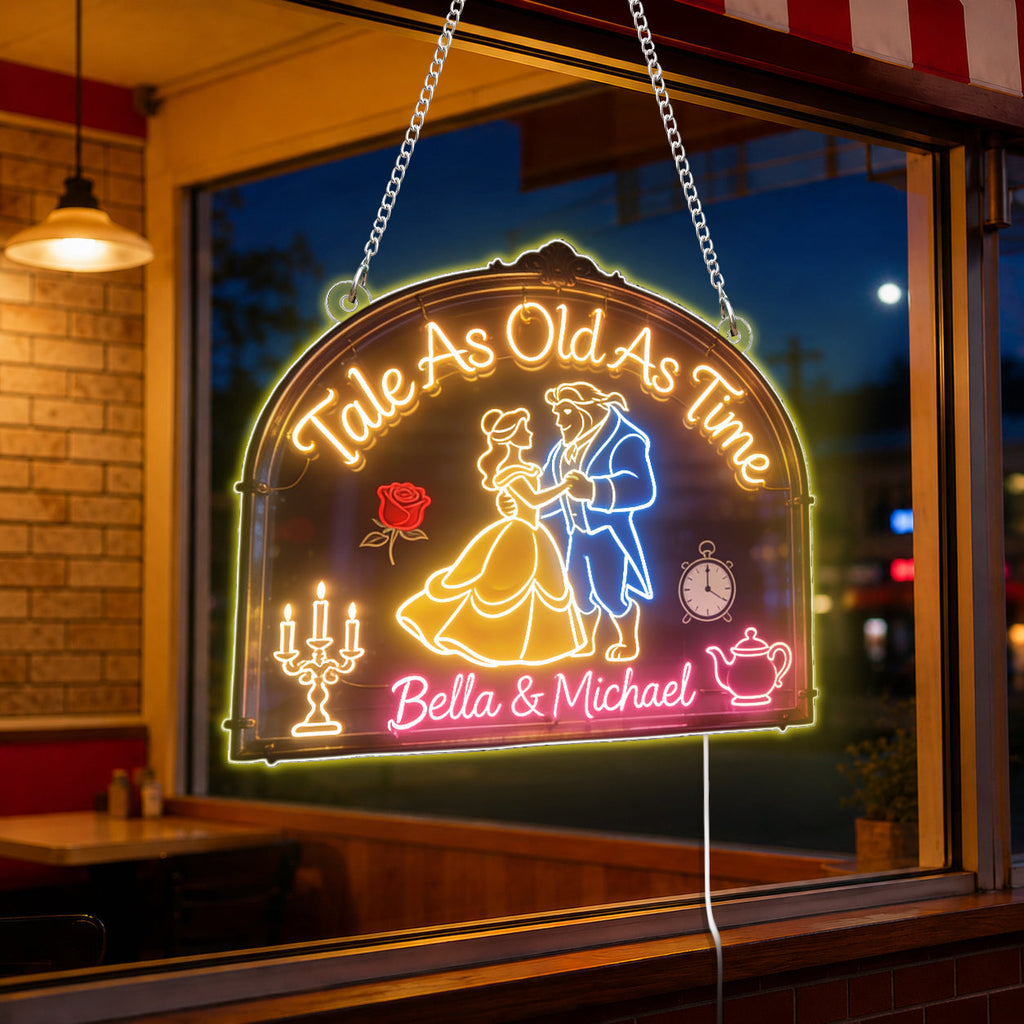 Personalized Neon LED Light Sign for Couples Custom Name Gift Neon LED Light Sign GradoCreations