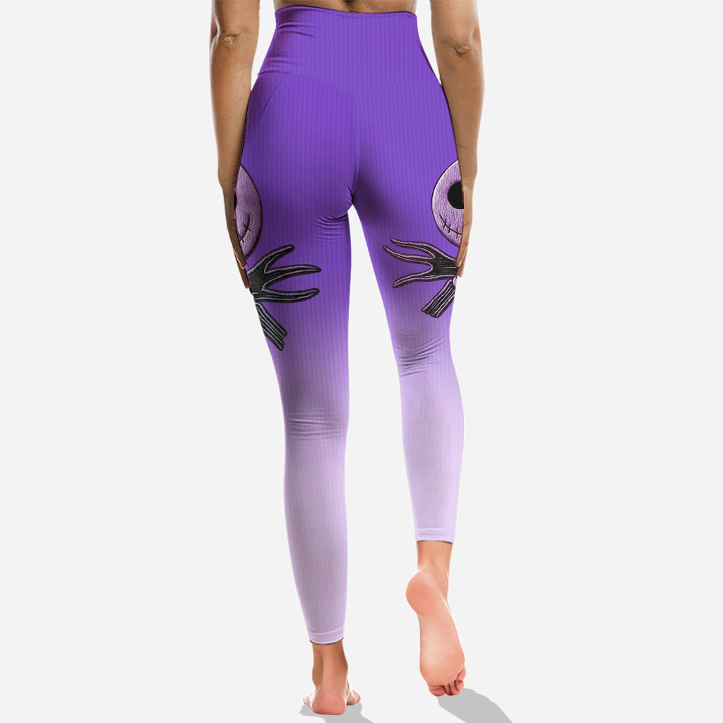 Personalized Nightmare Before Christmas Hoodie & Leggings Set Hoodie & Leggings GradoCreations