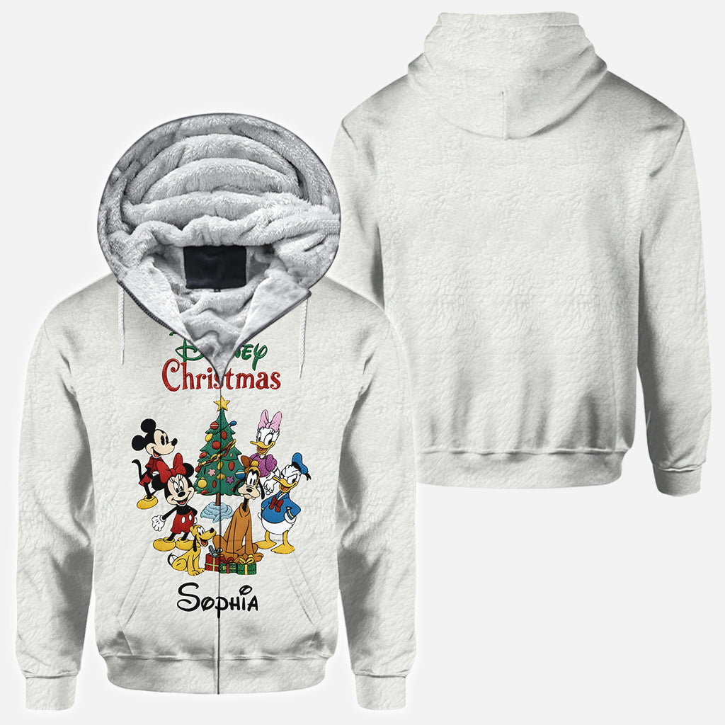 Personalized Disney Christmas All Over Shirt for Kids | Unique Holiday Gift All Over Shirt GradoCreations
