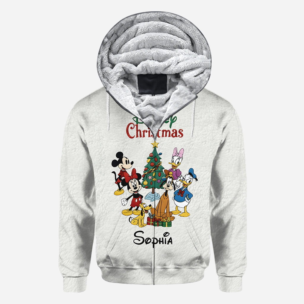 Personalized Disney Christmas All Over Shirt for Kids | Unique Holiday Gift All Over Shirt GradoCreations