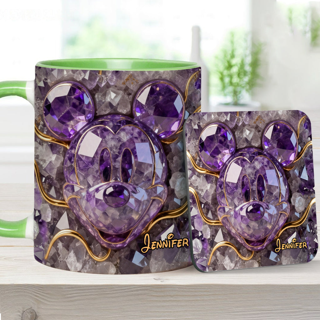 Personalized Magical Mouse Accent Mug & Coaster Gift for Mom Accent Mug & Coaster GradoCreations