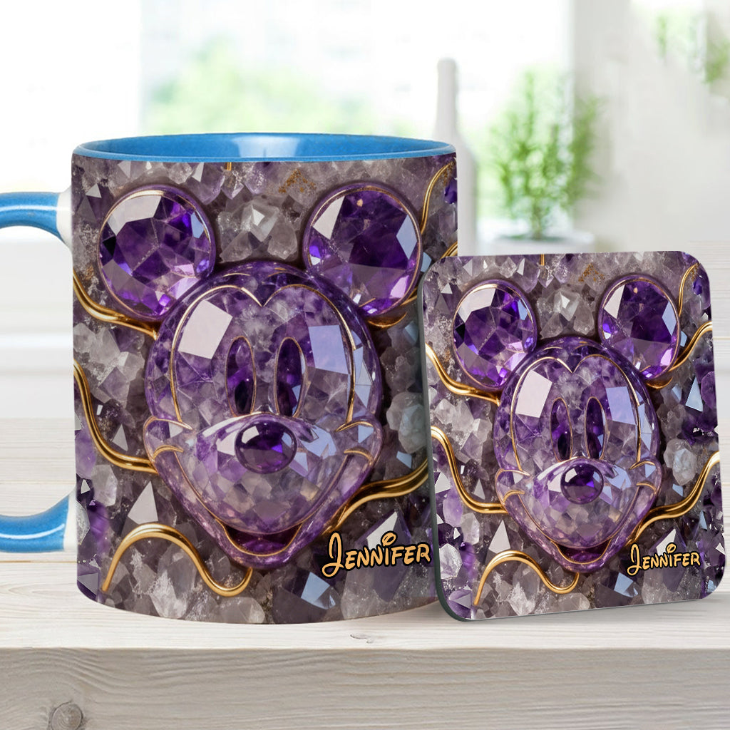 Personalized Magical Mouse Accent Mug & Coaster Gift for Mom Accent Mug & Coaster GradoCreations