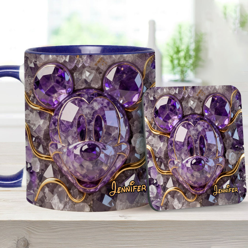 Personalized Magical Mouse Accent Mug & Coaster Gift for Mom Accent Mug & Coaster GradoCreations