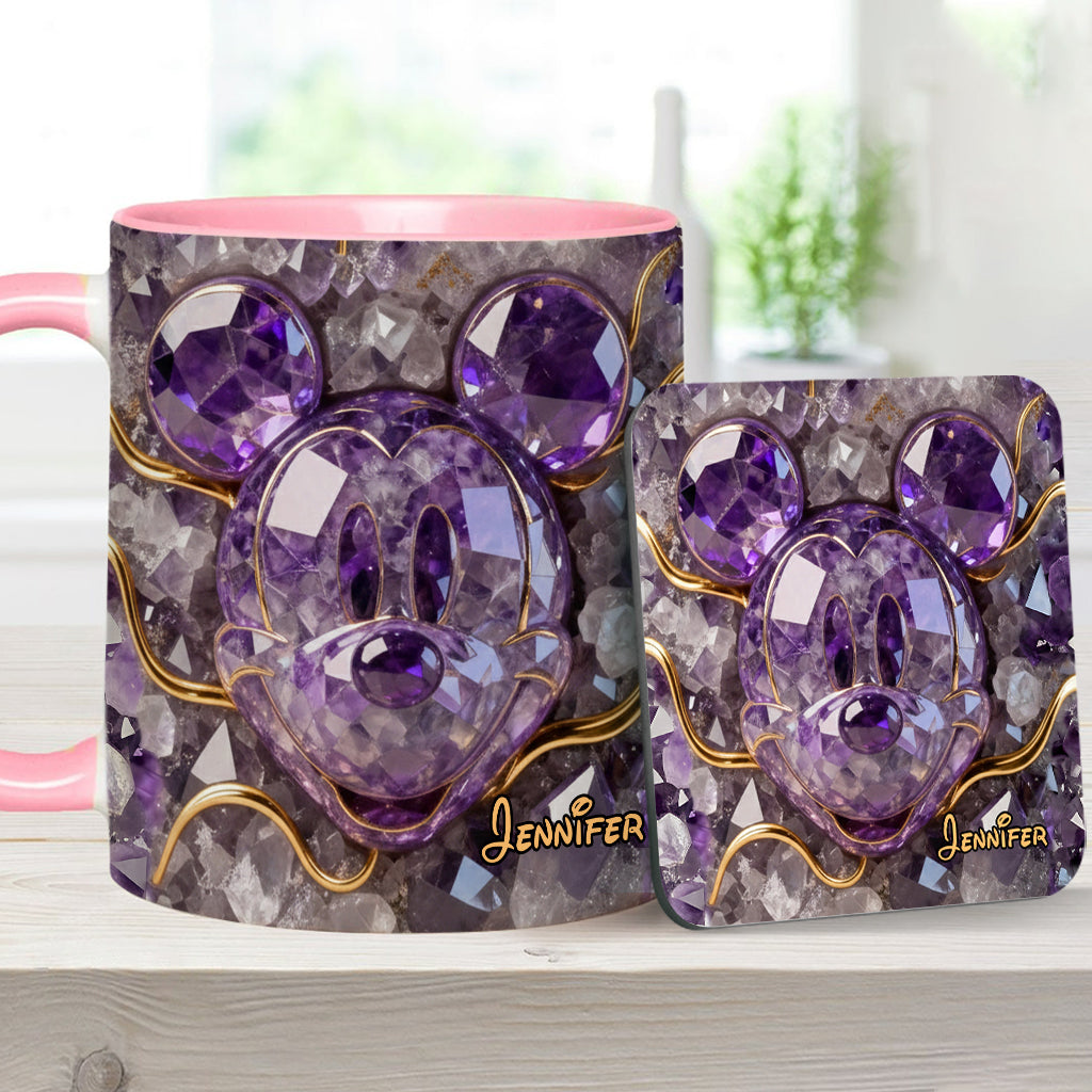Personalized Magical Mouse Accent Mug & Coaster Gift for Mom Accent Mug & Coaster GradoCreations