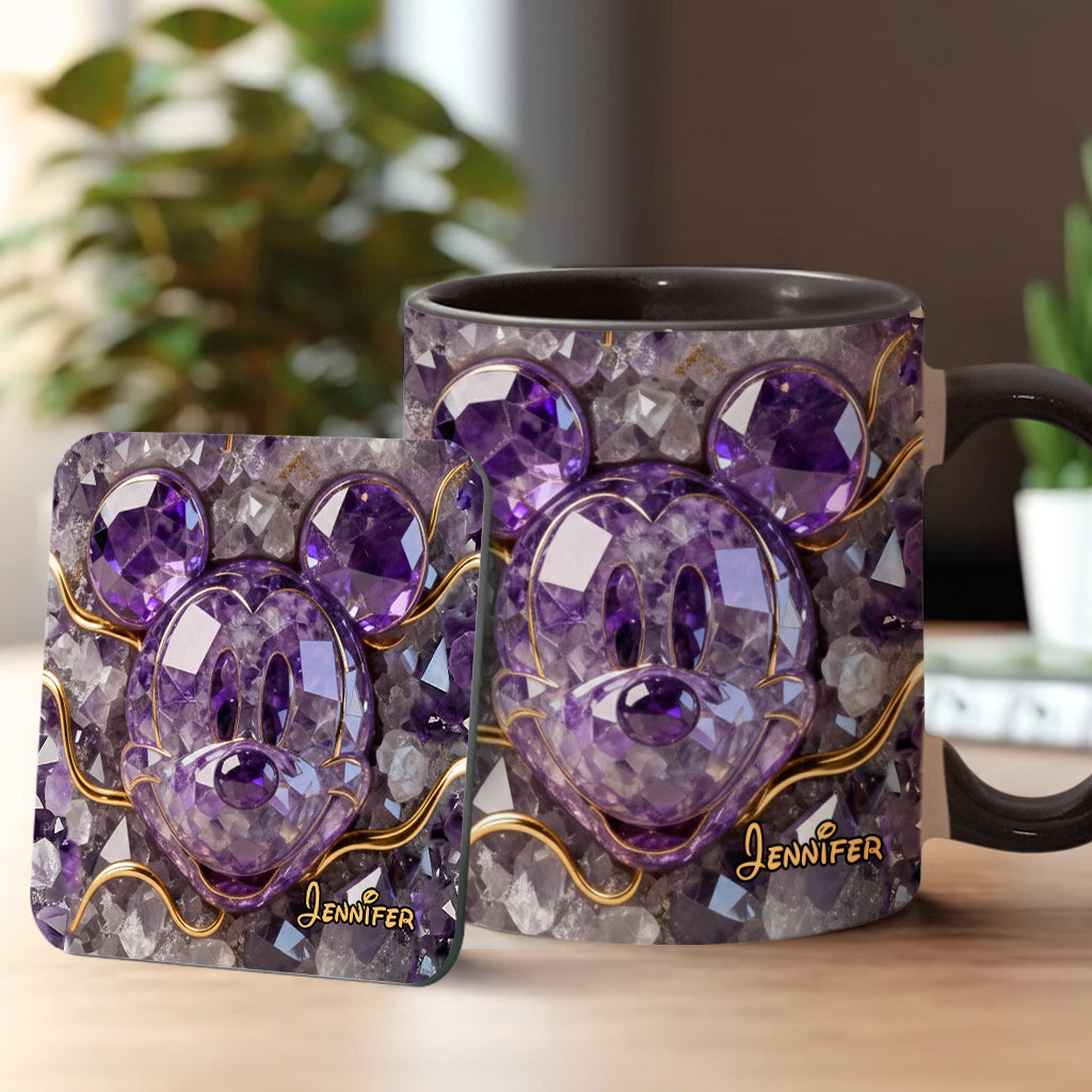 Personalized Magical Mouse Accent Mug & Coaster Gift for Mom Accent Mug & Coaster GradoCreations