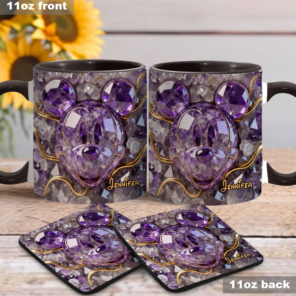 Personalized Magical Mouse Accent Mug & Coaster Gift for Mom Accent Mug & Coaster GradoCreations