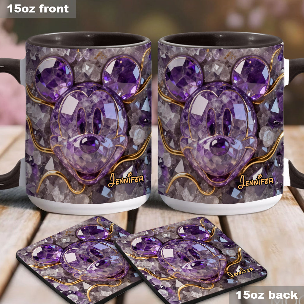 Personalized Magical Mouse Accent Mug & Coaster Gift for Mom Accent Mug & Coaster GradoCreations