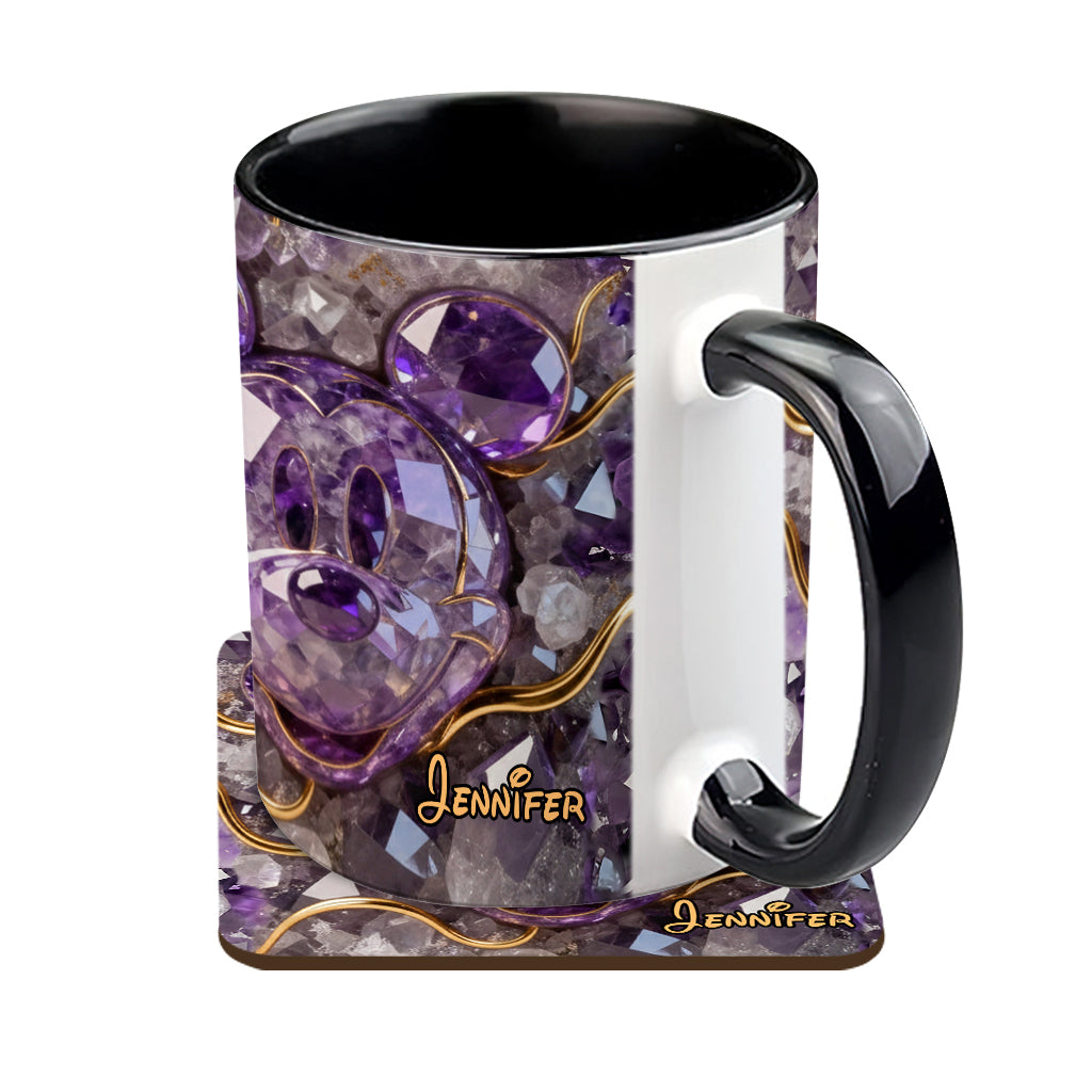 Personalized Magical Mouse Accent Mug & Coaster Gift for Mom Accent Mug & Coaster GradoCreations