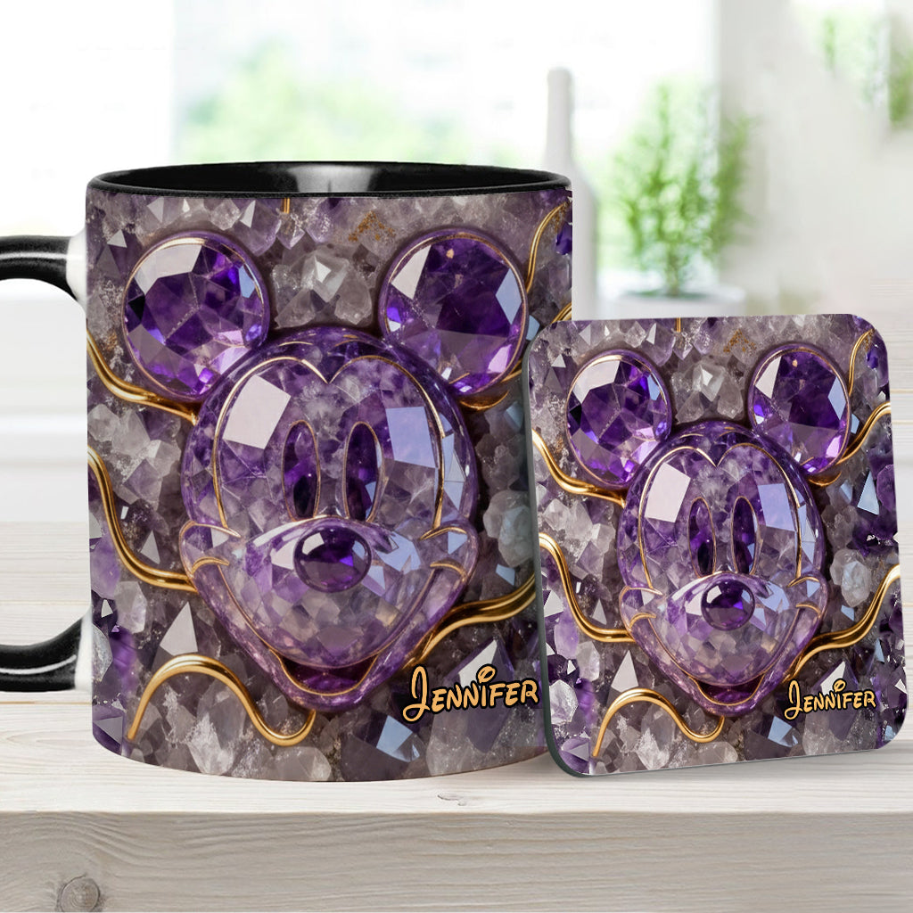 Personalized Magical Mouse Accent Mug & Coaster Gift for Mom Accent Mug & Coaster GradoCreations