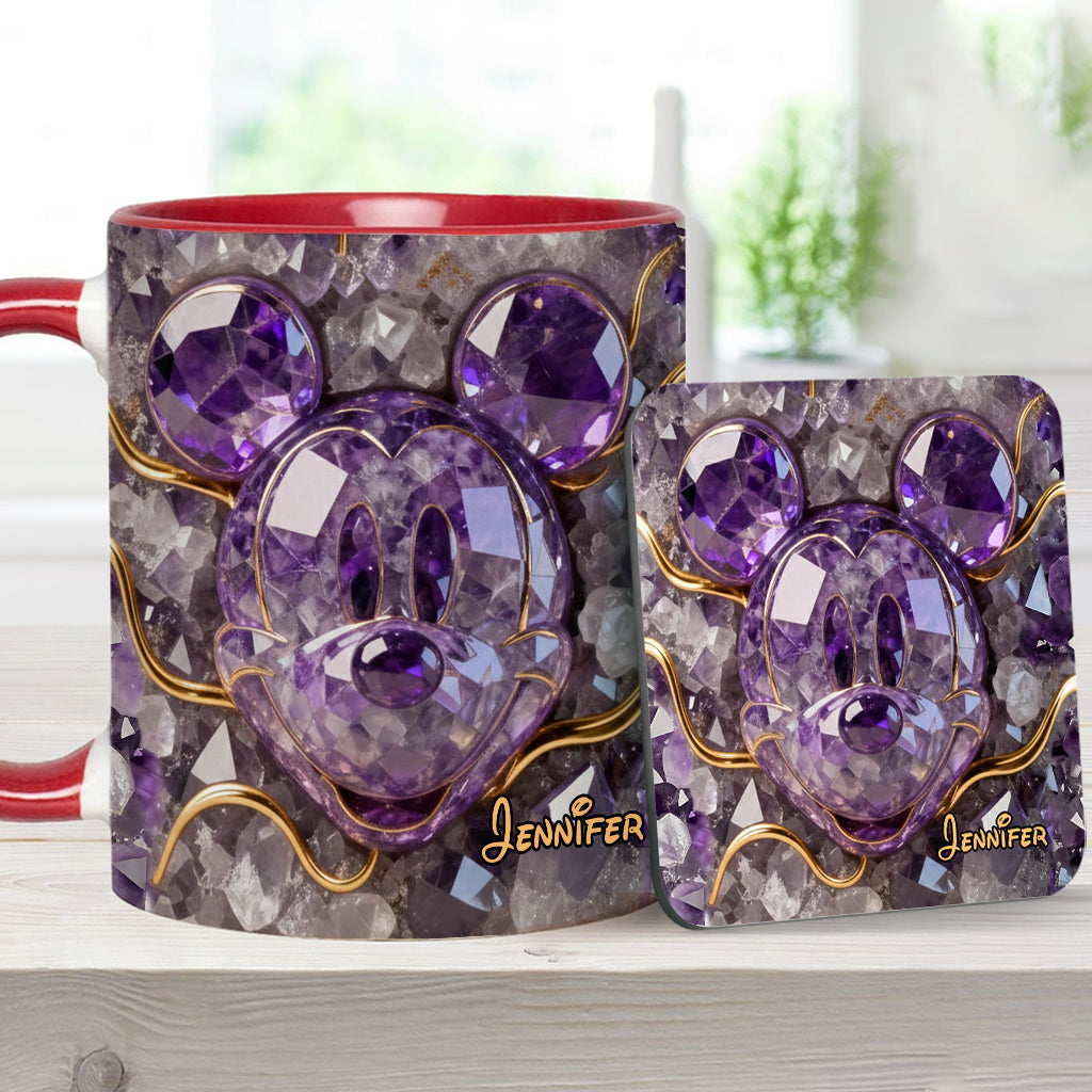 Personalized Magical Mouse Accent Mug & Coaster Gift for Mom Accent Mug & Coaster GradoCreations
