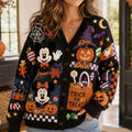 Personalized Trick or Treat Cardigan Sweater for Kids & Adults Cardigan Sweater GradoCreations