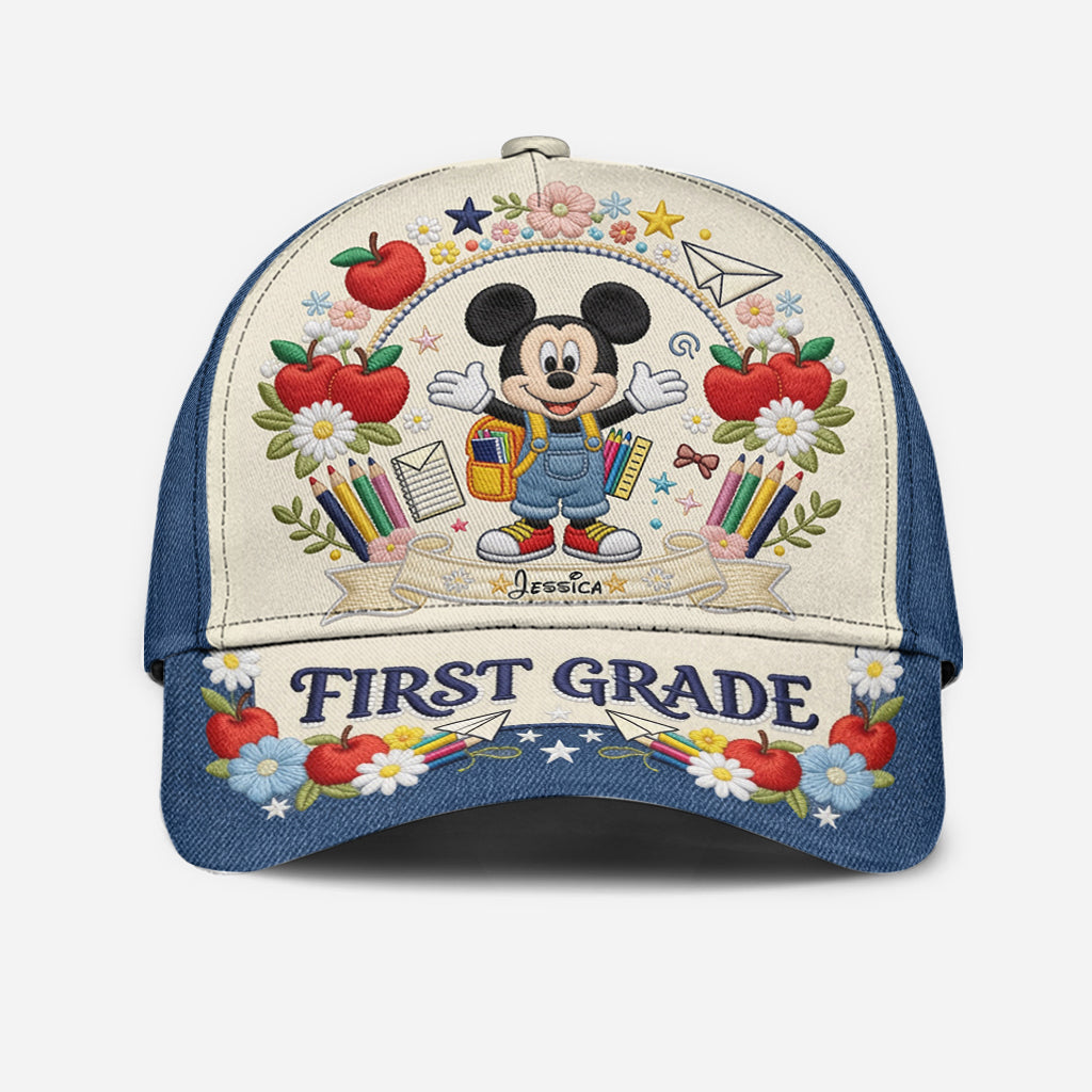 Personalized Mickey Mouse Classic Cap for Kids | Back to School Classic Cap GradoCreations