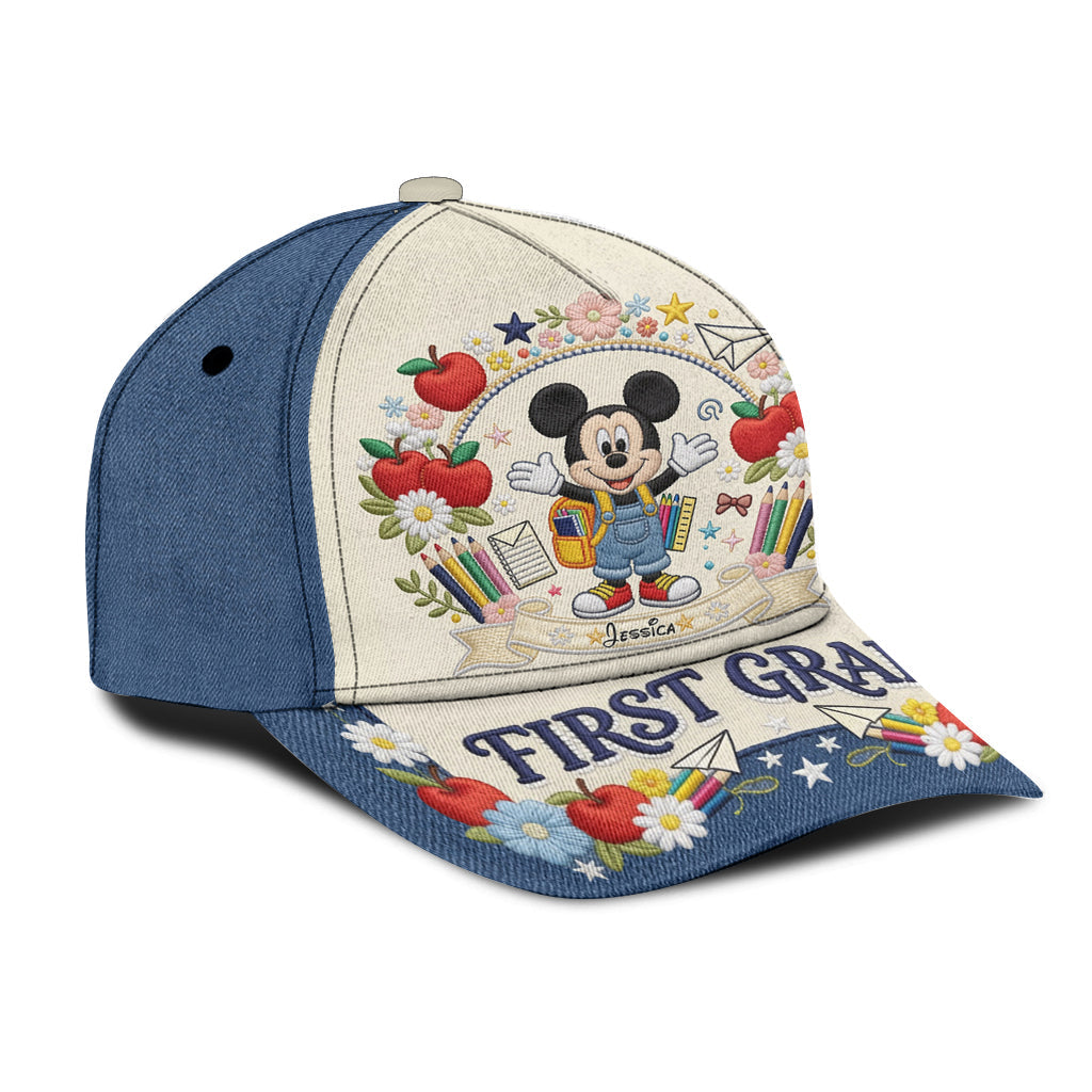 Personalized Mickey Mouse Classic Cap for Kids | Back to School Classic Cap GradoCreations