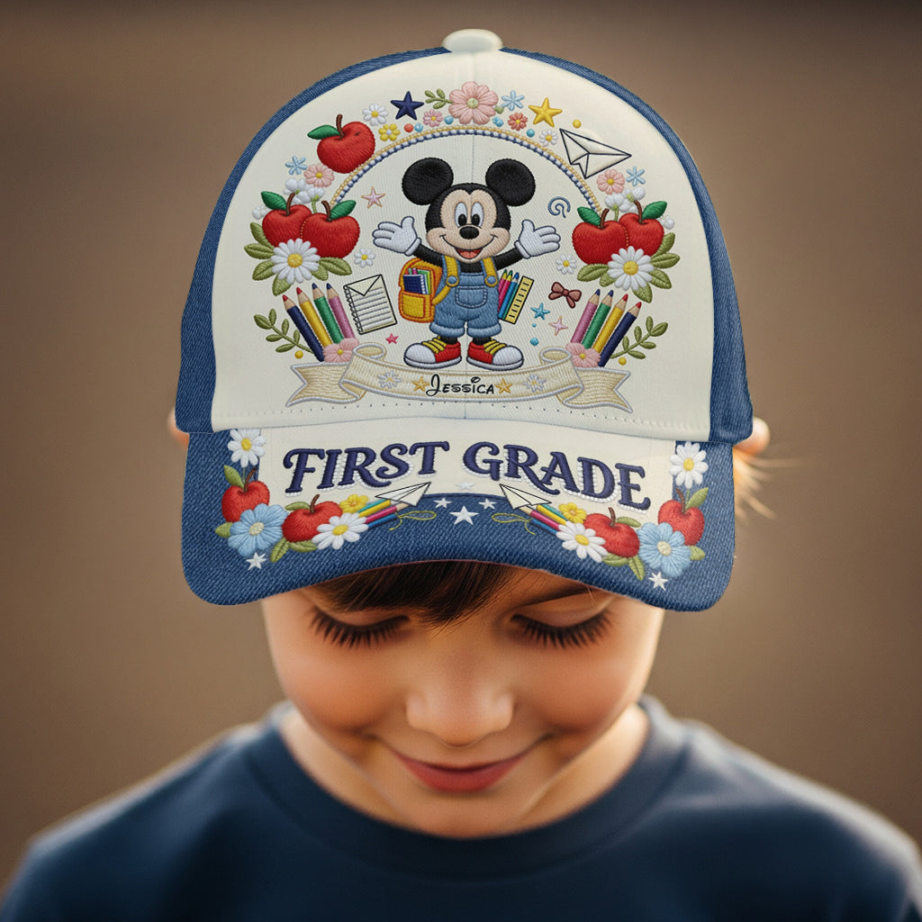Personalized Disney Mickey Mouse Classic Cap for Kids - Back to School Gift Classic Cap GradoCreations