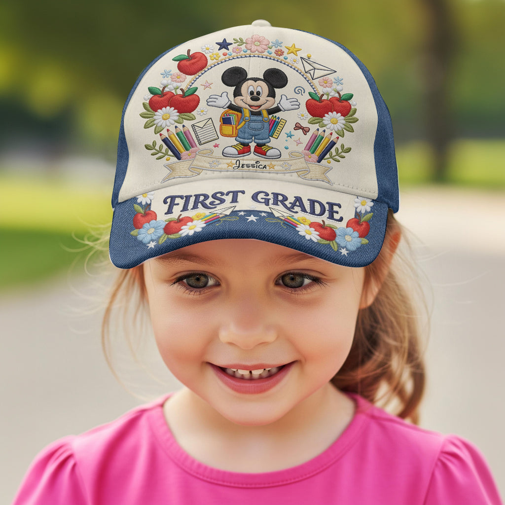 Personalized Disney Mickey Mouse Classic Cap for Kids - Back to School Gift Classic Cap GradoCreations