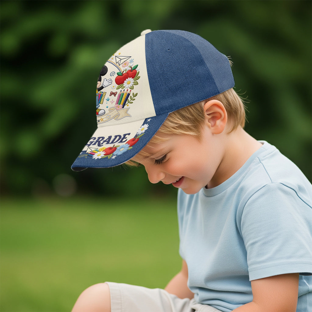 Personalized Mickey Mouse Classic Cap for Kids | Back to School Classic Cap GradoCreations