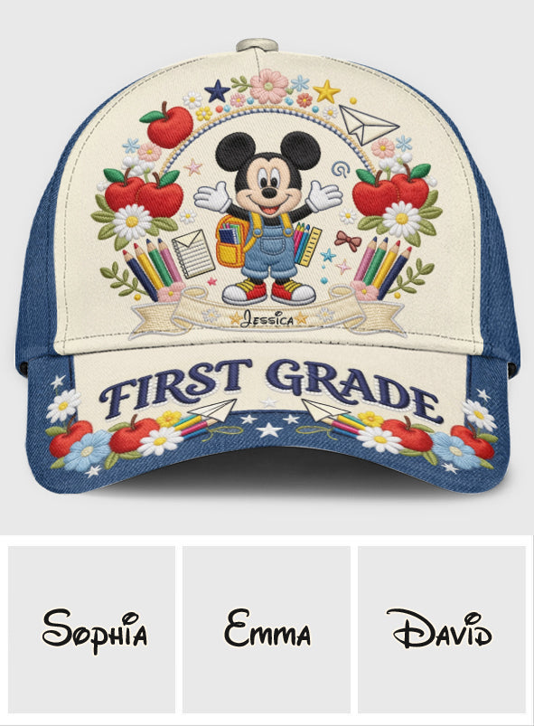 Personalized Mickey Mouse Classic Cap for Kids | Back to School Classic Cap GradoCreations