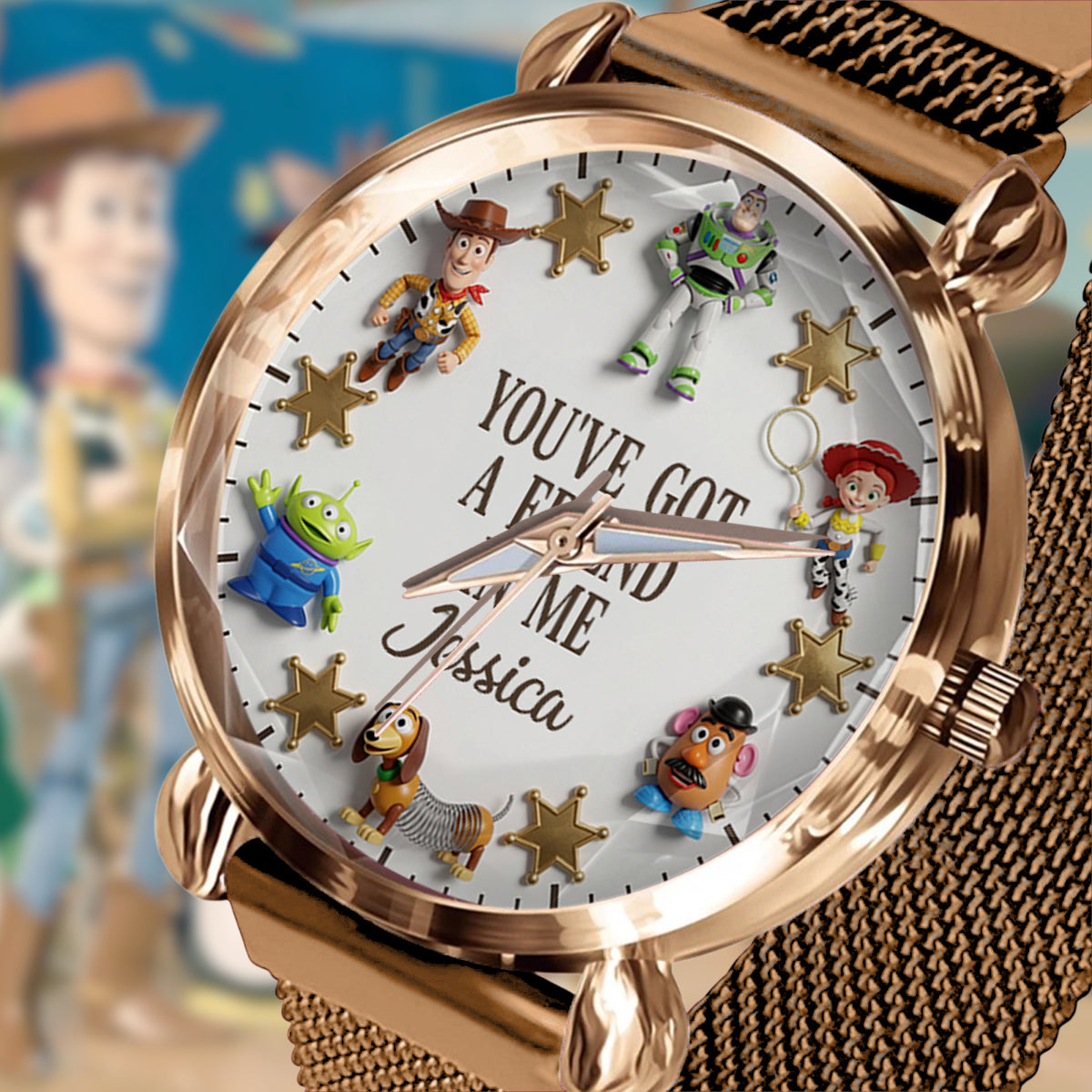 Personalized Kids' Hand Watch You've Got A Friend In Me Gift Women Hand Watch GradoCreations
