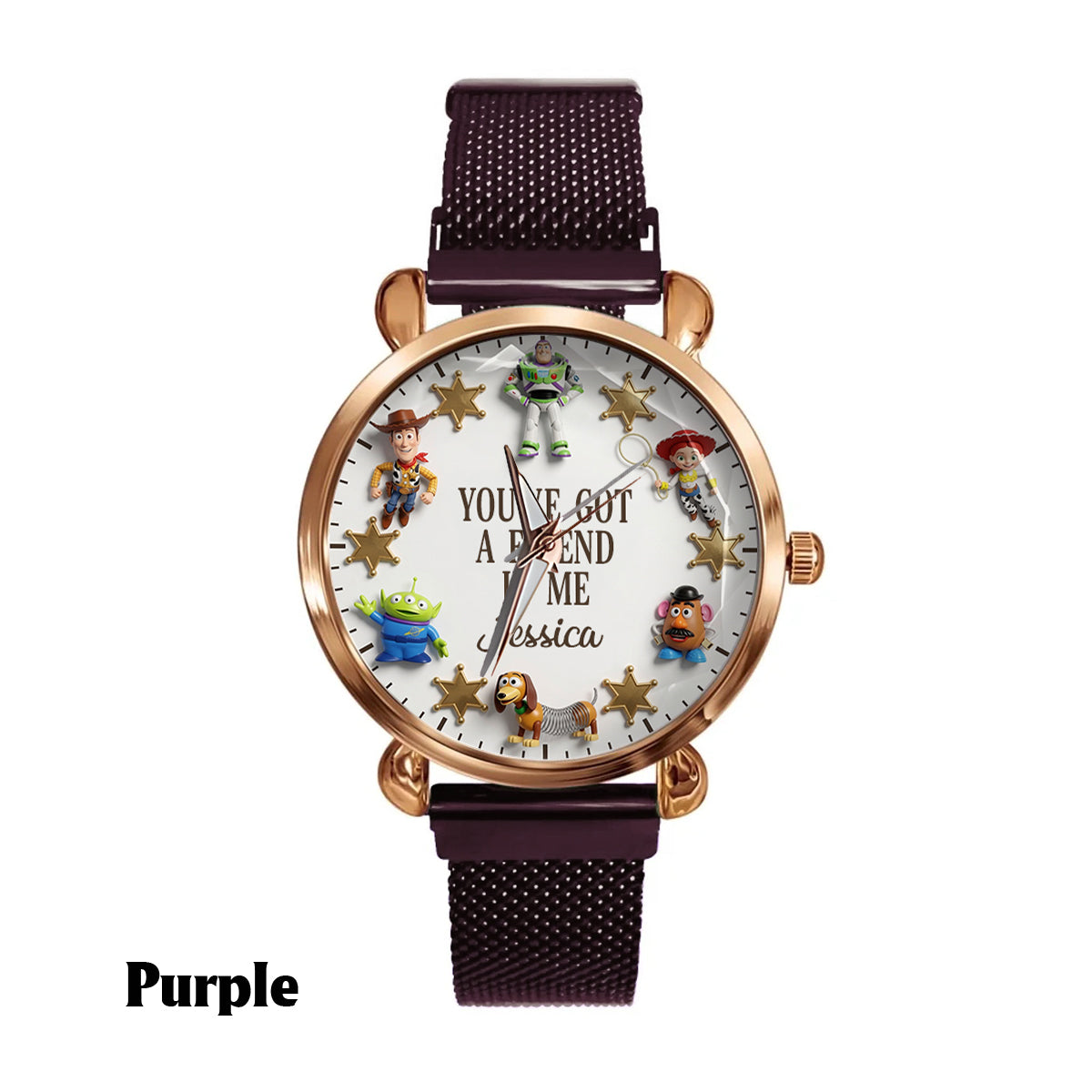 Personalized Kids' Hand Watch You've Got A Friend In Me Gift Women Hand Watch GradoCreations