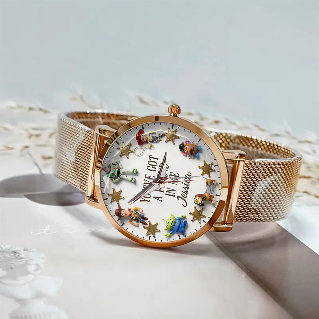 Personalized Kids' Hand Watch You've Got A Friend In Me Gift Women Hand Watch GradoCreations