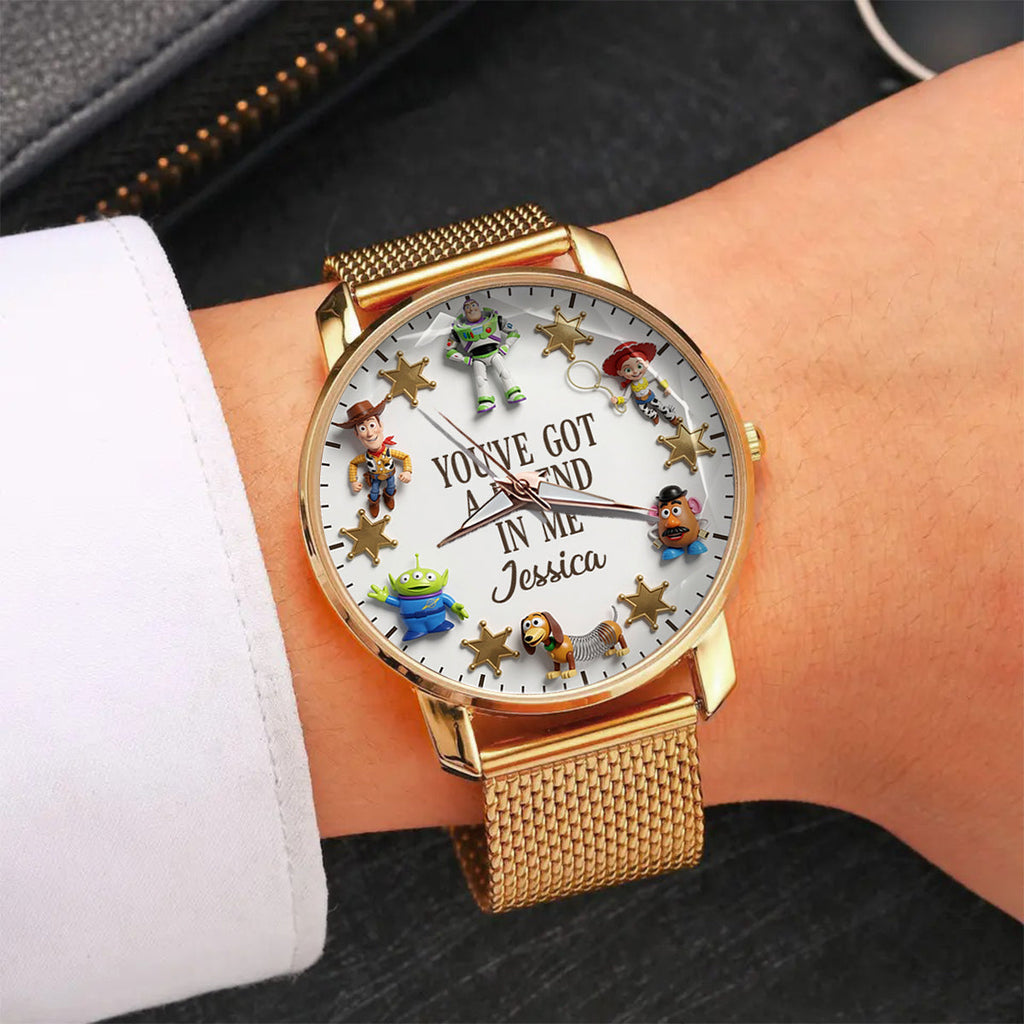 Personalized Kids' Hand Watch You've Got A Friend In Me Gift Women Hand Watch GradoCreations
