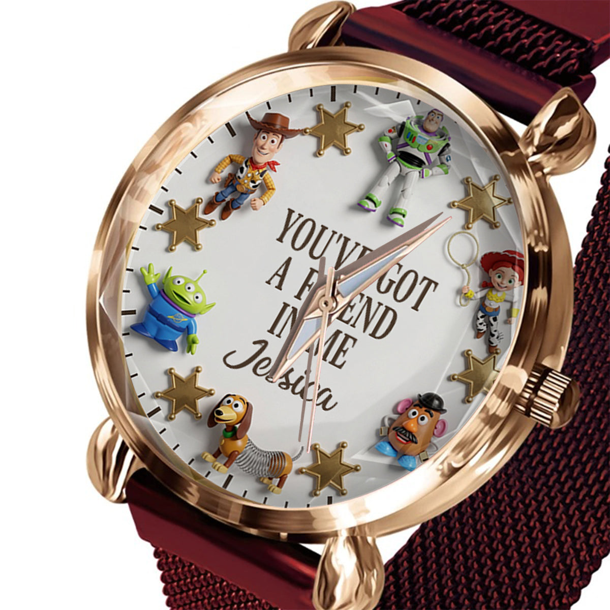 Personalized Kids' Hand Watch You've Got A Friend In Me Gift Women Hand Watch GradoCreations