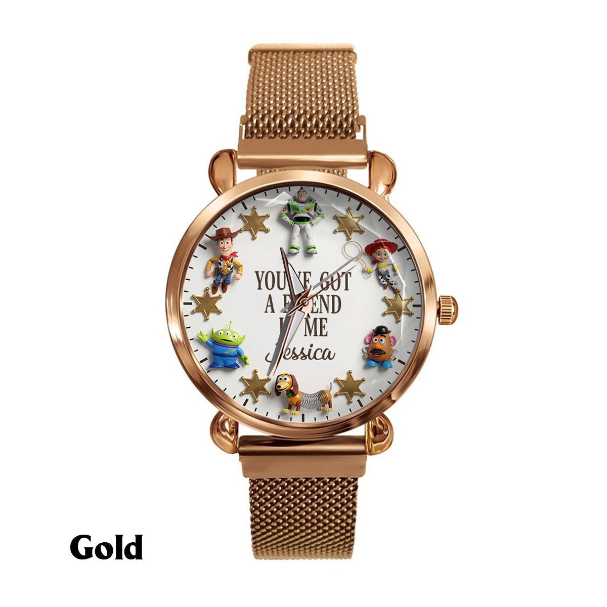 Personalized Kids' Hand Watch You've Got A Friend In Me Gift Women Hand Watch GradoCreations