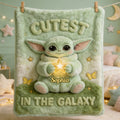 Personalized Star-Themed Baby Blanket Cute Character Gift Blanket GradoCreations