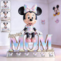 Personalized Acrylic Plaque Happiest Mom Nana Gift for Mother Custom Shaped Acrylic Plaque GradoCreations