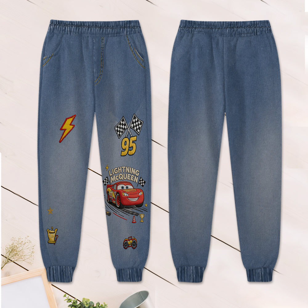 Personalized Kids Hoodie & Jogger Set Racing Adventure Gift Kid Hoodie & Kid Jogger Sweatpants GradoCreations