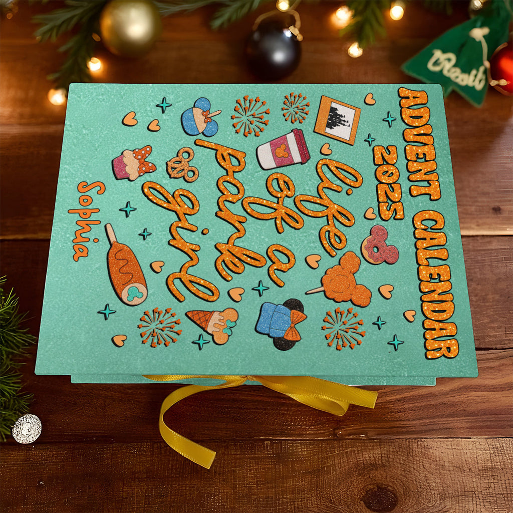 Personalized Advent Calendar with Ornaments for Kids | Christmas Countdown Gift Folded Advent Calendar With Ornaments GradoCreations