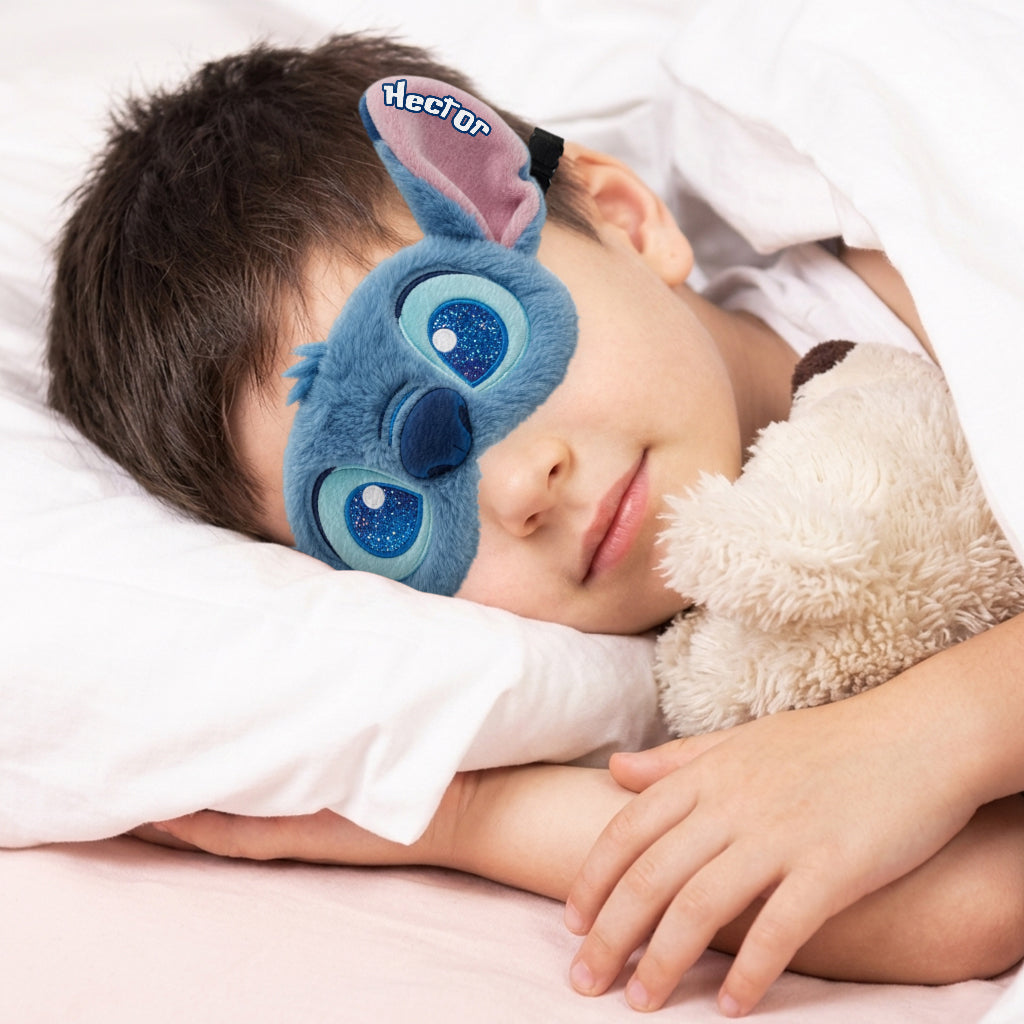 Personalized Ohana Cooling Sleep Mask Custom Name Gift for Kids Cooling Sleep Mask GradoCreations