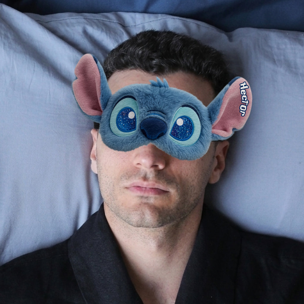 Personalized Ohana Cooling Sleep Mask Custom Name Gift for Kids Cooling Sleep Mask GradoCreations