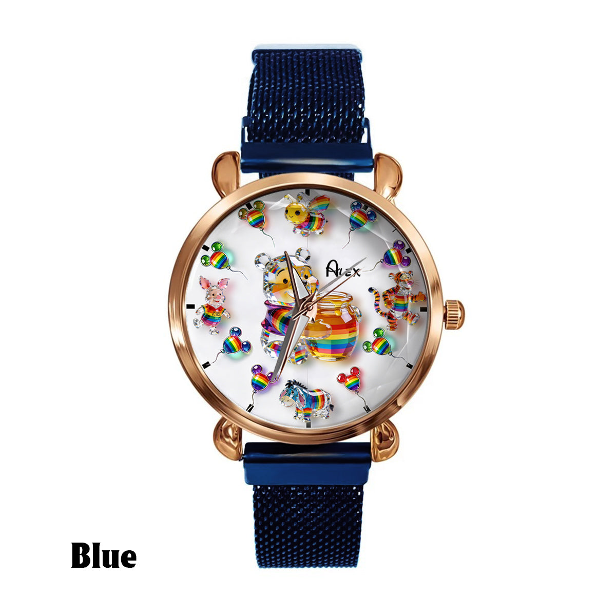 Personalized LGBT Support Women's Watch Custom Name Gift Women Hand Watch GradoCreations